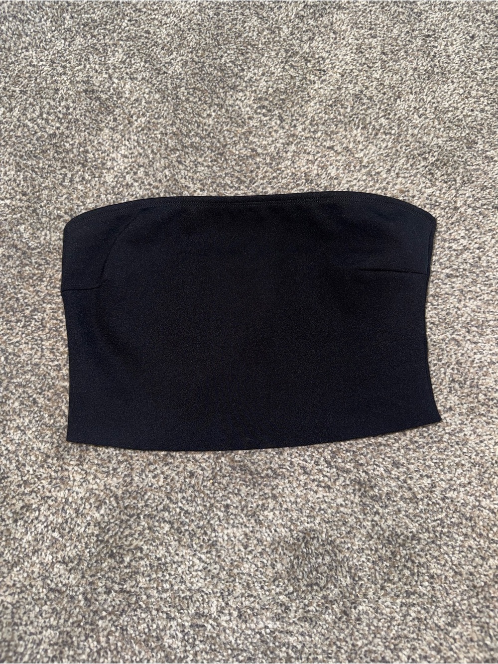 Commando Neoprene Tube Top in Black